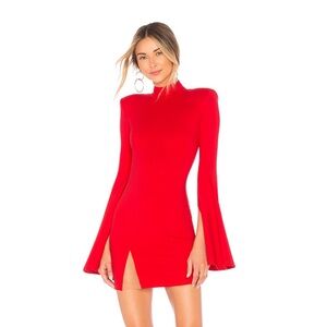 Michael Costello Red Dress